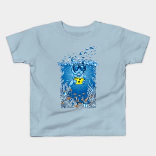 Snorkeling Camera Kids T-Shirt